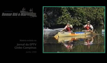 Aqui nessa matéria tem uma filmagem bem legal do nosso primeiro obstáculo da viagem, que foi a transposição de uma pequena sequência de corredeiras. Click na foto para ver o vídeo no Youtube.